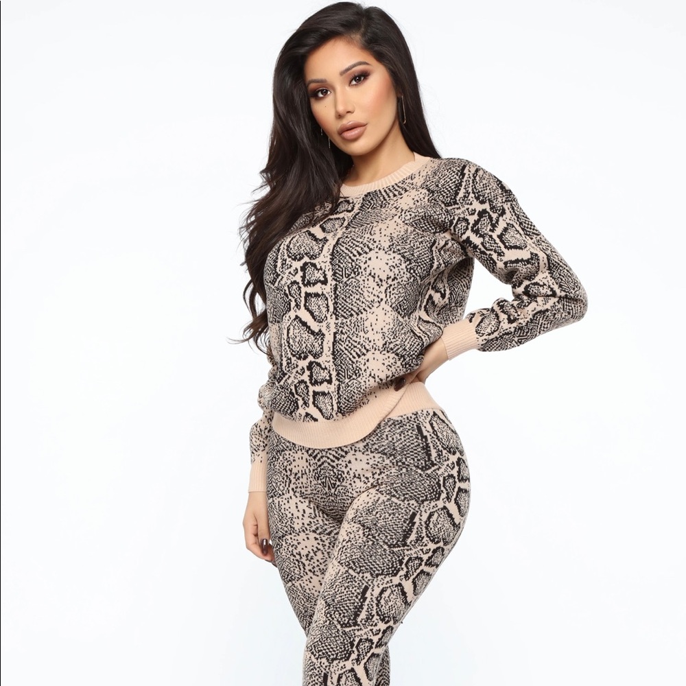 Two piece sweater set